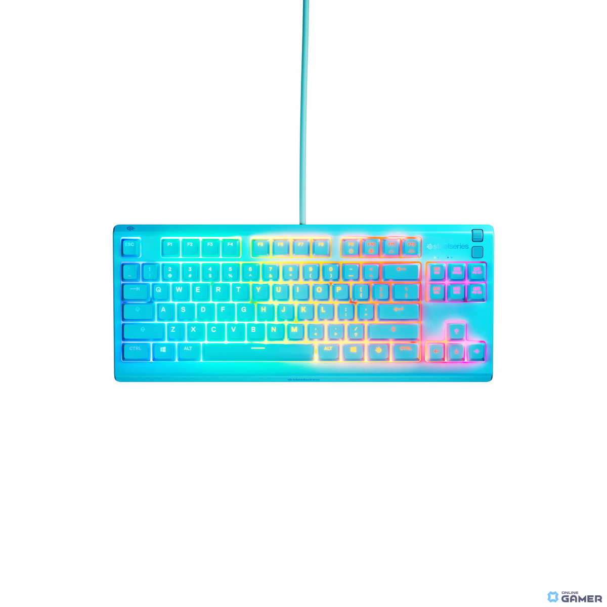 SteelSeries「Apex 3 TKL」「QcK」にパステルカラー登場！Aqua＆Lavenderなど新色を10月17日より発売の画像