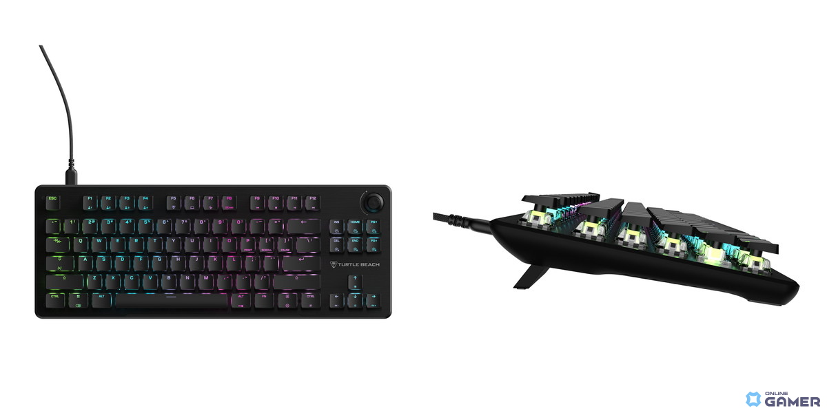 Turtle Beachの新作ゲーミングデバイスが登場！軽量マウス「Burst II Pro」やテンキーレスキーボード「Vulcan II TKL」など発売の画像