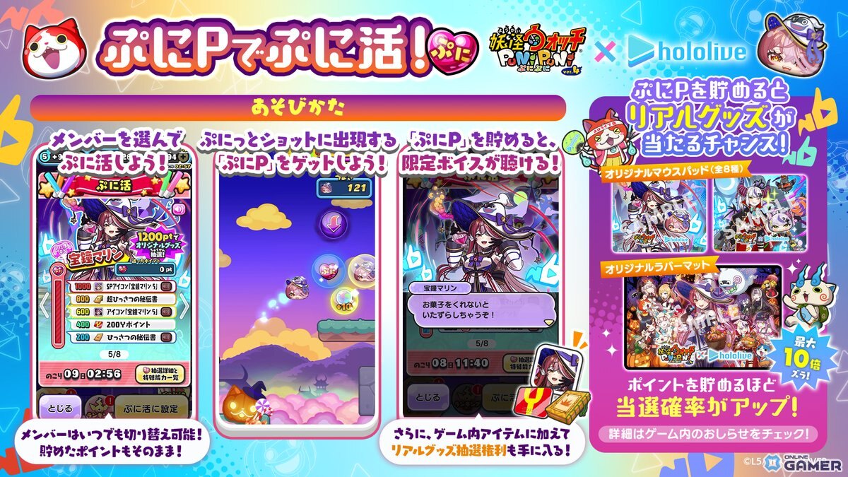 ぷに活の遊び方