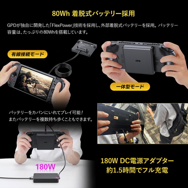 天空、世界初の「AMD Ryzen AI Max+ 395」搭載ポータブルゲーミングPC「GPD WIN 5 国内正規版」を発表。12月27日発売の画像