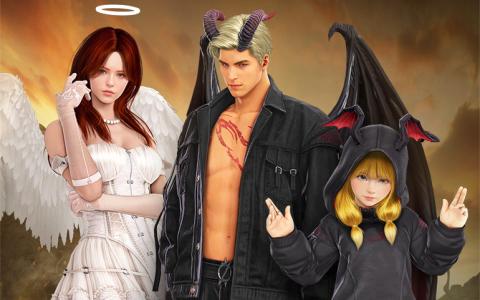 「黒い砂漠」新衣装「エンジェリオン&デモニス」登場!ハロウィンイベント開催中