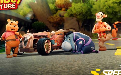 「ディズニー スピードストーム」次回無料シーズン「おなかグーグーアドベンチャー」開催決定！プー、ティガー、イーヨーが新登場