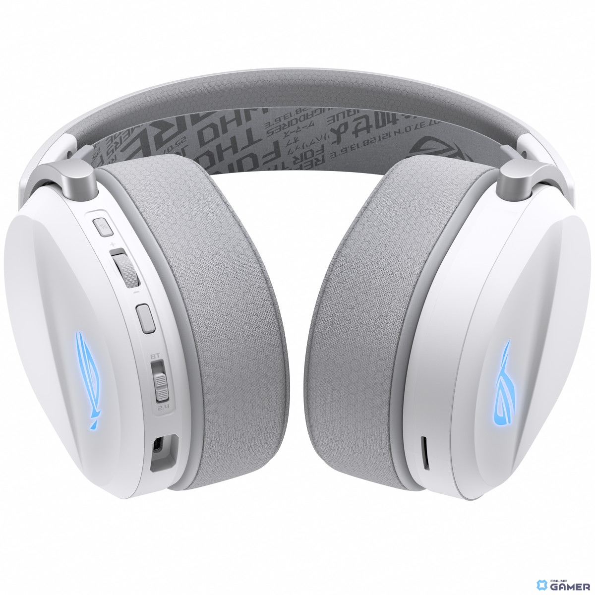 白く洗練された新モデル「ROG Pelta White」発売！309gで最大70時間駆動の軽量ワイヤレスヘッドセットの画像