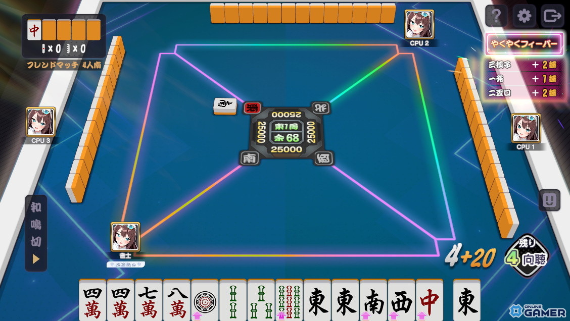 エンタメ麻雀「雀エボライブ」Steam版が本日配信開始!新機能「レンタルドール」や新ハプニング3種を実装の画像