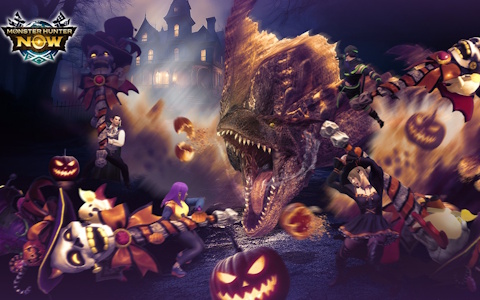 「モンハンNow」ハロウィン2025が10月27日開催!ティガレックス亜種&新狩猟笛「スカルホイッスル」登場