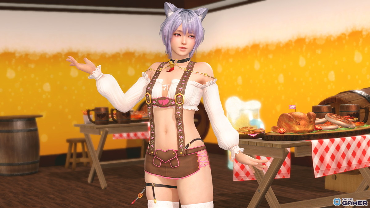 「DEAD OR ALIVE Xtreme Venus Vacation」“しゅわしゅわメイド”が国内登場！7名の女の子が新たに追加の画像