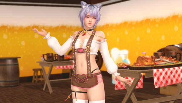 「DEAD OR ALIVE Xtreme Venus Vacation」“しゅわしゅわメイド”が国内登場！7名の女の子が新たに追加の画像