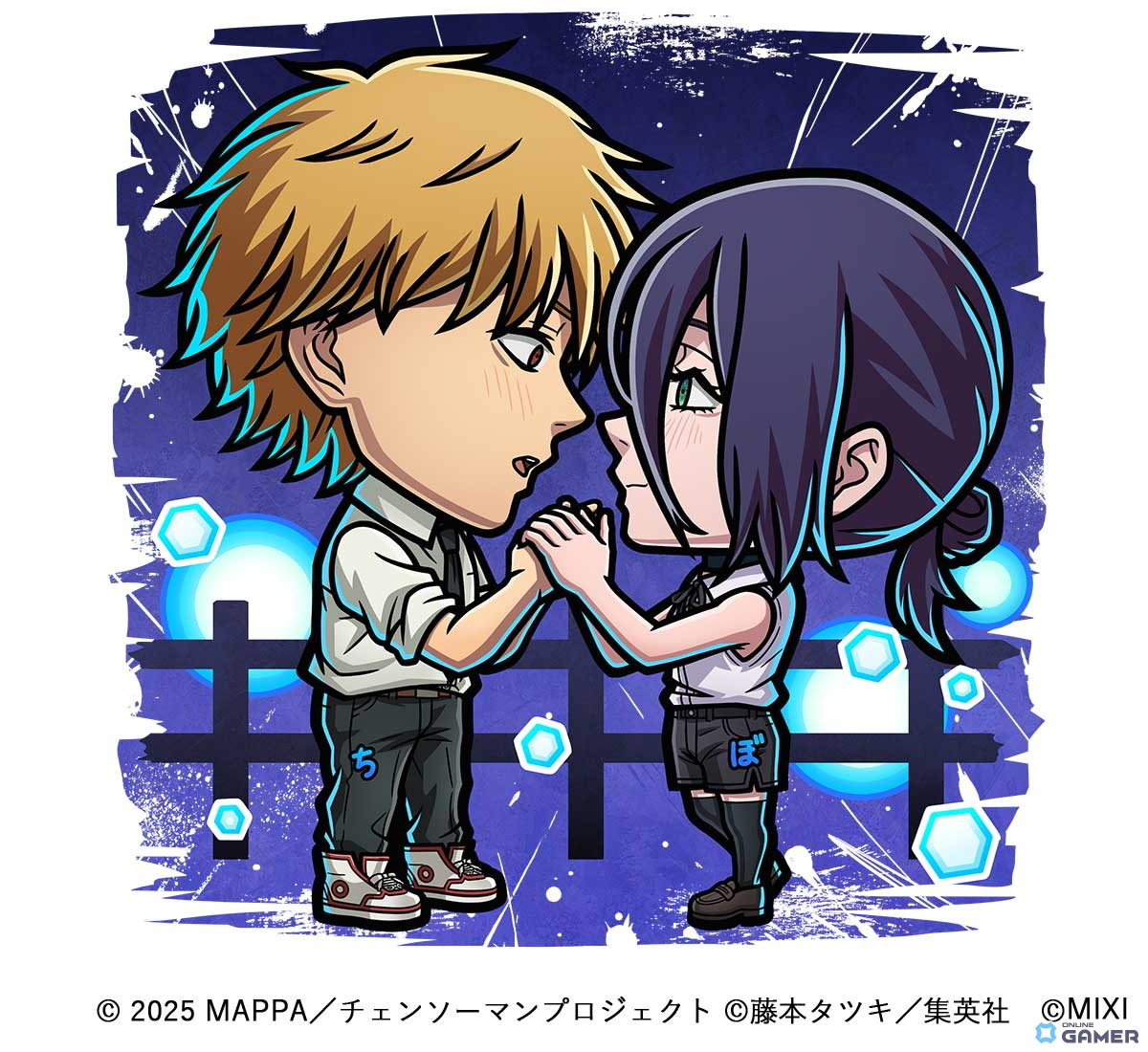 「コトダマン」×劇場版「チェンソーマン レゼ篇」コラボ開催！「デンジ＆レゼ」などが登場の画像