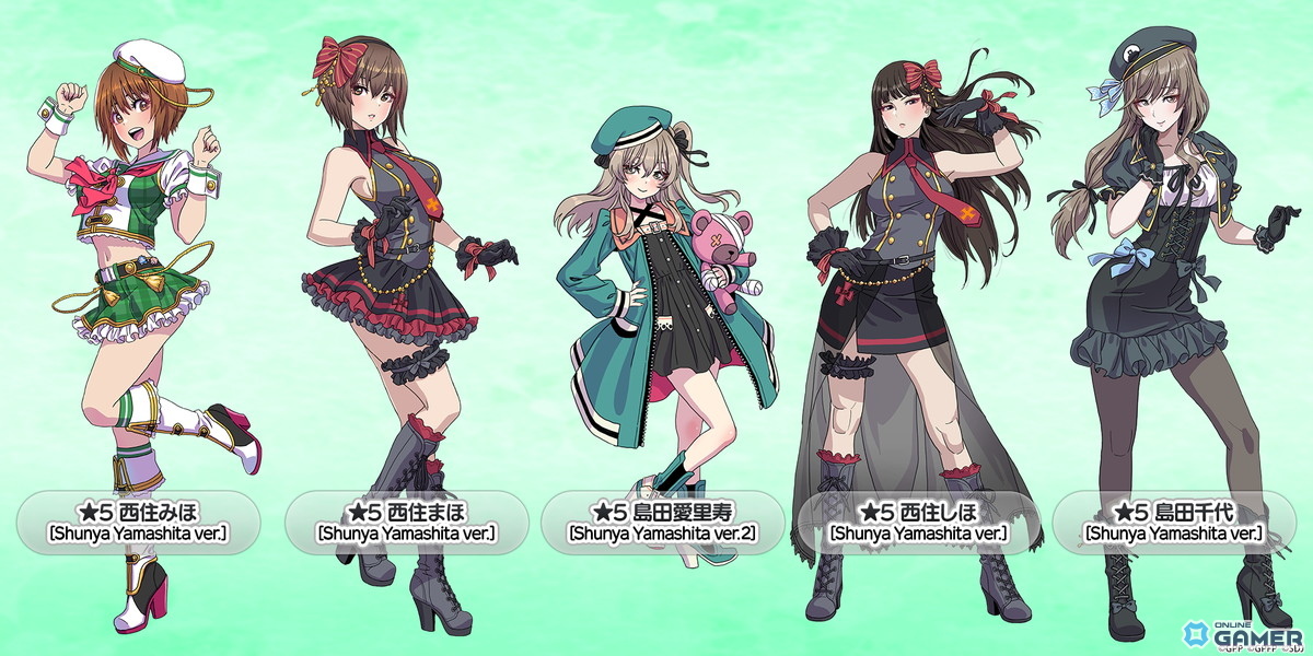 タイトル: 「ガールズ&パンツァー 戦車道大作戦!」で10周年前夜祭ガチャ開催!島田フミカネ&山下しゅんやコラボ衣装が復刻の画像