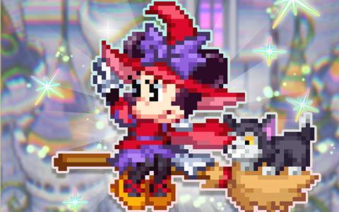 「ディズニー ピクセルRPG」でハロウィンイベント開催！魔女姿のミニー＆デイジーが登場