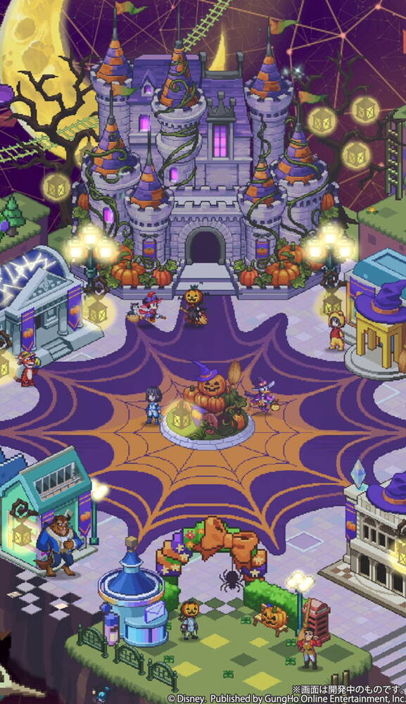 「ディズニー ピクセルRPG」でハロウィンイベント開催！魔女姿のミニー＆デイジーが登場の画像