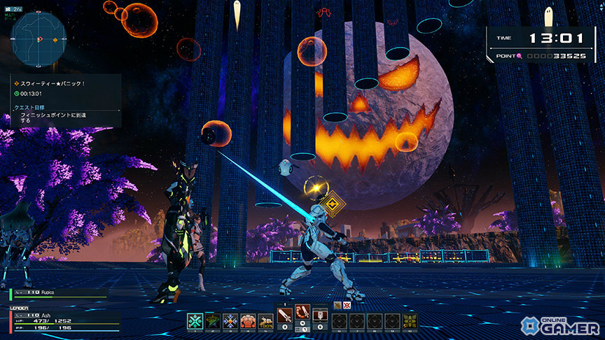 「PSO2 ニュージェネシス」で期間限定クエスト「スウィーティー★パニック！」開催！ハロウィンナイトを楽しもうの画像