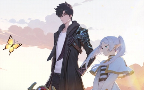 「俺だけレベルアップな件：ARISE」×「葬送のフリーレン」コラボ実施！フリーレン・フェルン・シュタルクがSSRハンターで登場