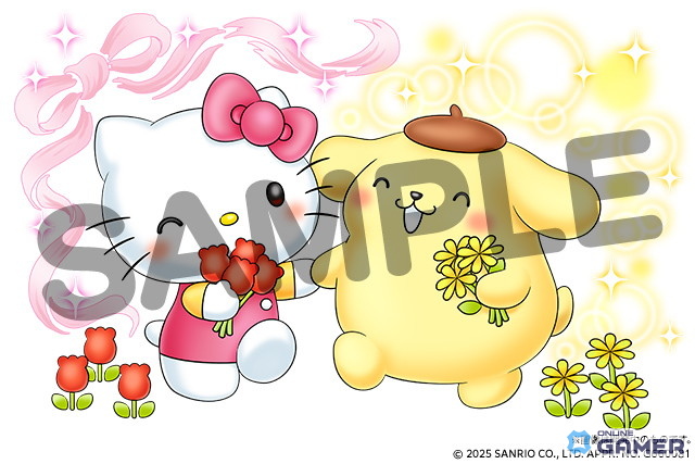 「ハローキティ＆ポムポムプリン」