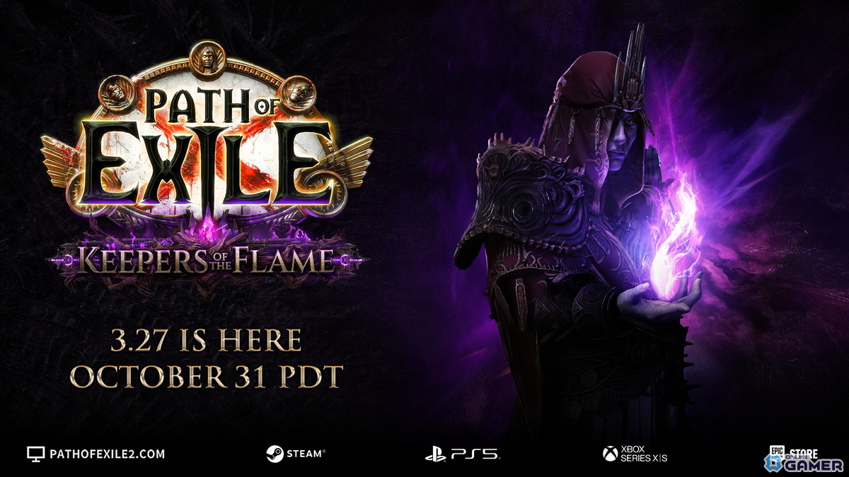 「Path of Exile」最新拡張「Keepers of the Flame」が10月31日実装！新リーグ＆非同期トレード導入の画像