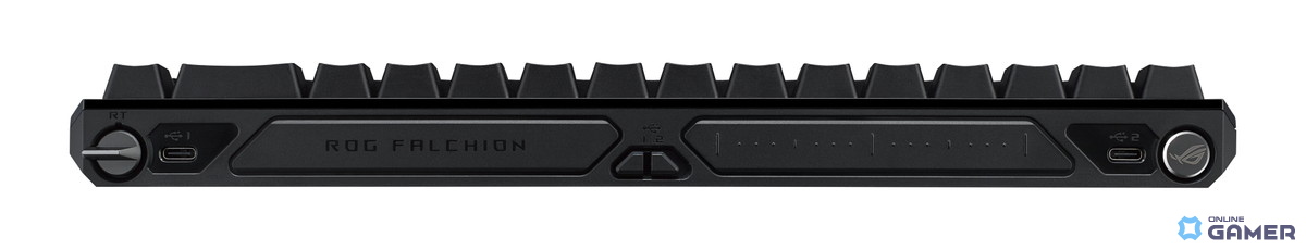 日本語配列＆磁気スイッチ搭載「ROG Falchion Ace HFX」登場　ラピッドトリガー対応の65％コンパクトゲーミングキーボードの画像