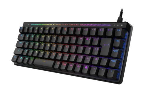 日本語配列＆磁気スイッチ搭載「ROG Falchion Ace HFX」登場　ラピッドトリガー対応の65％コンパクトゲーミングキーボード