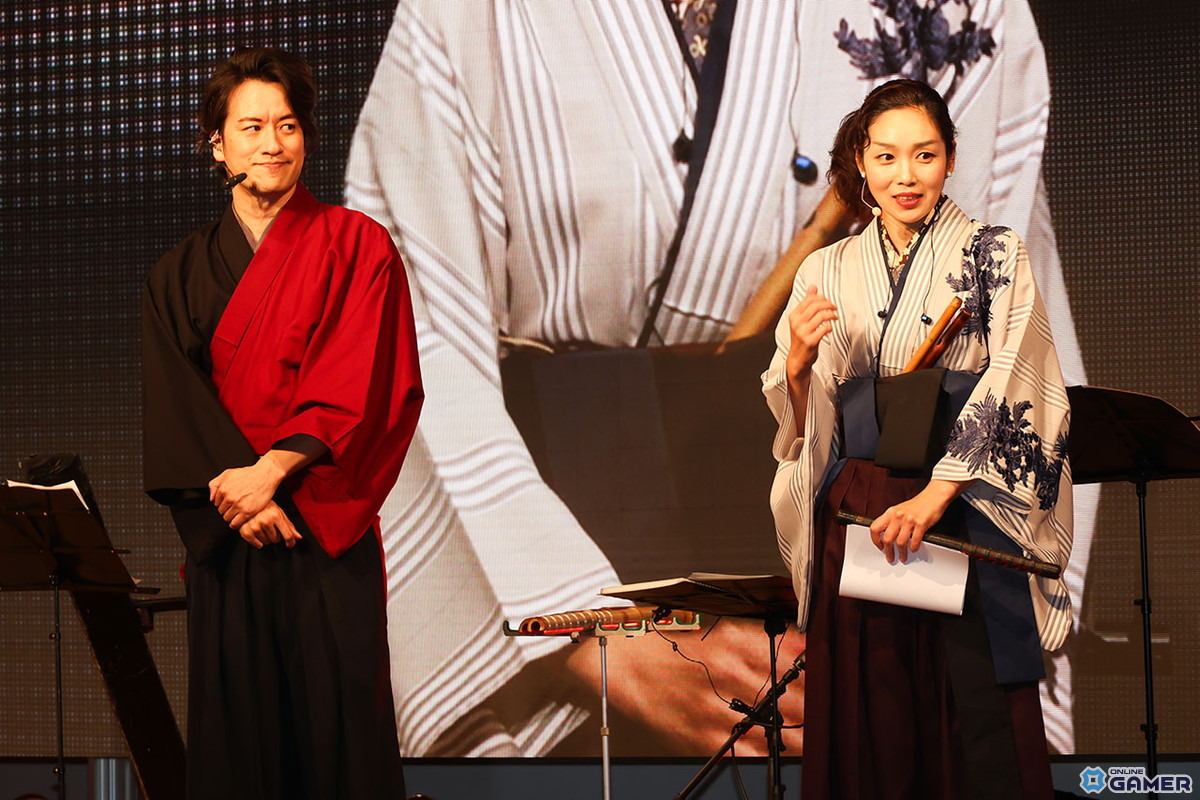 写真左から、石垣征山氏と山田路子氏。