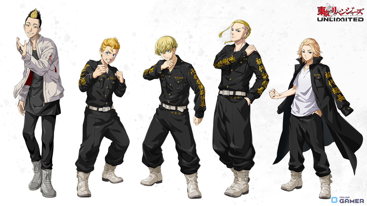 「東京リベンジャーズUNLIMITED」タケミチ・マイキー・ドラケンのバトルキャラ公開！露木愛里氏描き下ろしシーンカードもの画像