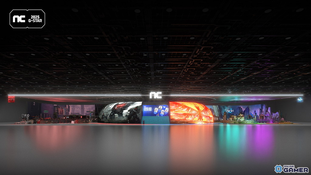 NCSOFT、「G-STAR 2025」特設サイトを公開!「AION2」「シンダーシティ」など出展タイトル&ブースイメージを発表の画像