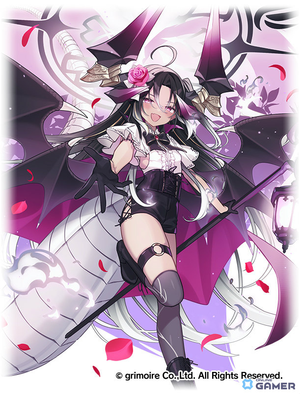「ブレ×ブレ」竹達彩奈さん演じる「バハムート=オメガ:Blaze」新ハロウィン魔装が登場！製造フェス「ドラゲNIGHT☆」開催の画像