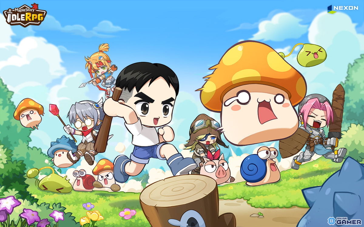 「MapleStory: Idle RPG」11月6日にグローバル配信開始！メイプルストーリーの世界が放置系RPGにの画像