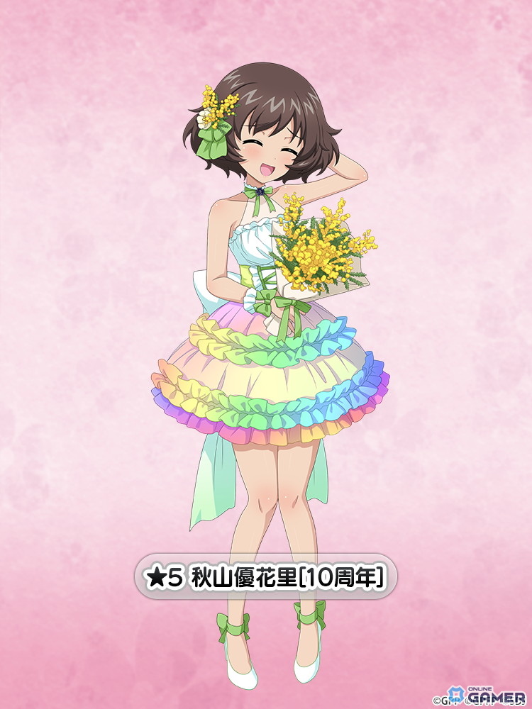 「ガールズ＆パンツァー 戦車道大作戦！」10周年記念ガチャ第1弾開催！みほ・華・ケイ・まほが登場の画像