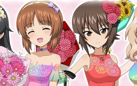 「ガールズ＆パンツァー 戦車道大作戦！」10周年記念ガチャ第1弾開催！みほ・華・ケイ・まほが登場