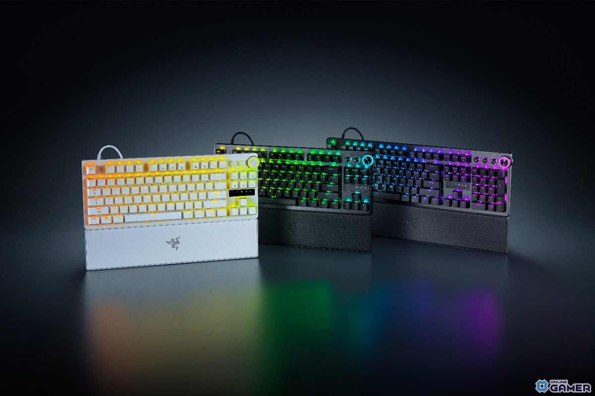 Razer史上最速のアナログオプティカルキーボード「Huntsman V3 Pro 8KHz」シリーズ発表の画像