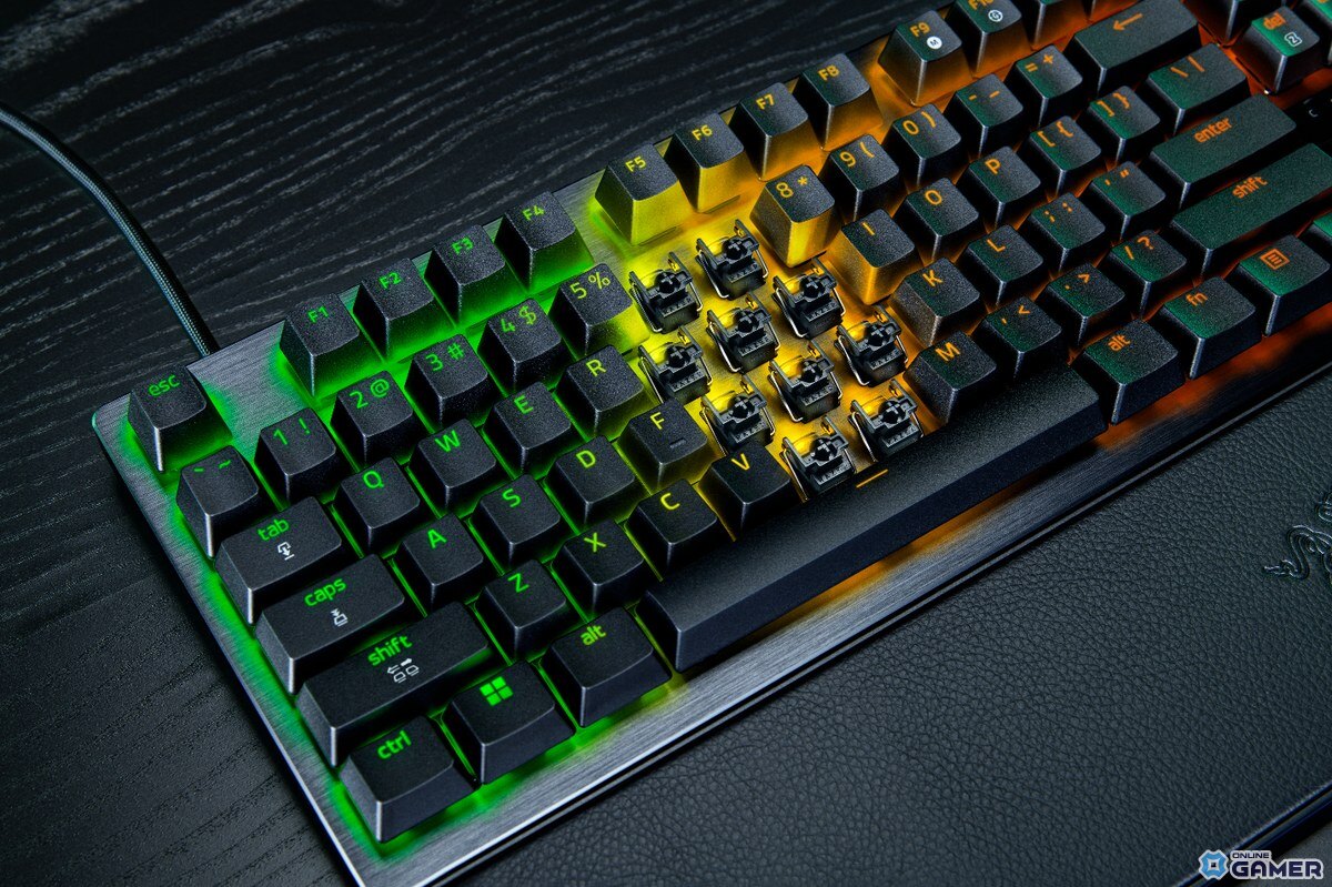 Razer史上最速のアナログオプティカルキーボード「Huntsman V3 Pro 8KHz」シリーズ発表の画像