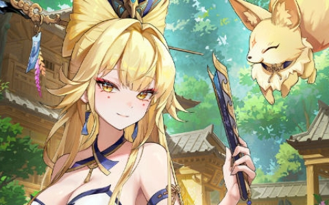 「ガーディアンテイルズ」に陰陽師ワカモ(CV:広瀬ゆうき)登場!金狐を従え協力遠征隊Season3で活躍