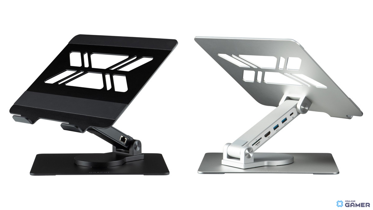 GRAPHT、ゲーマーにもおすすめな高拡張スタンド「Device Centric Folio/Portable」を発表の画像