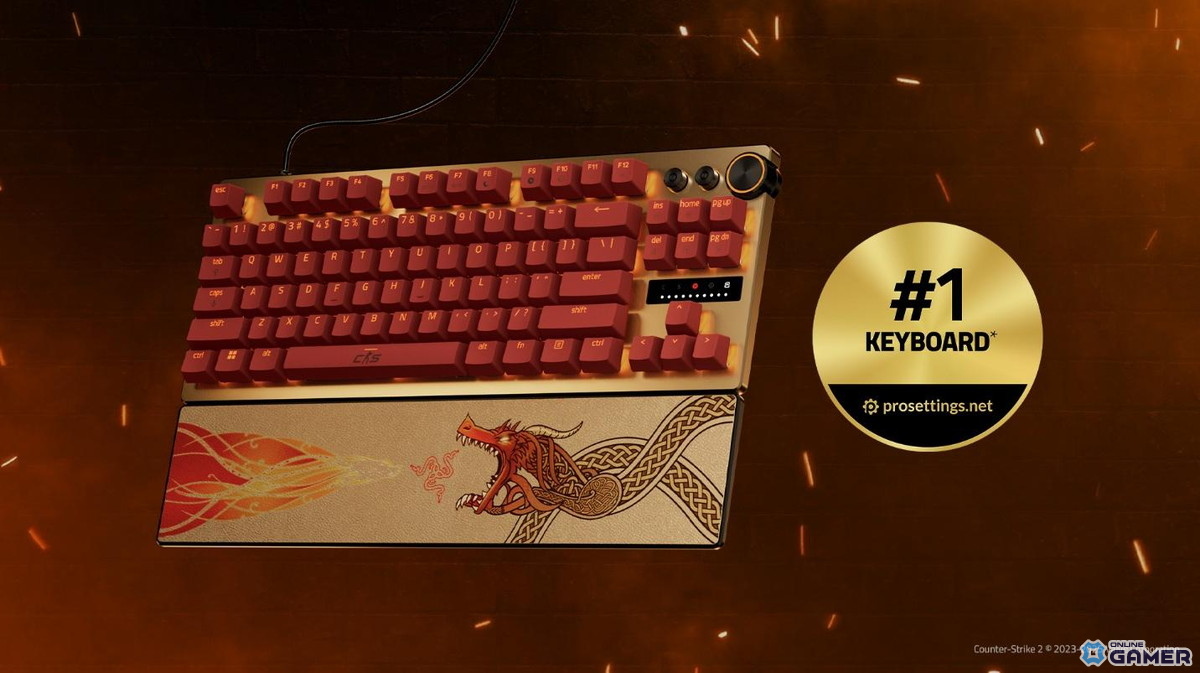Counter-Strikeの伝説スキン「Dragon Lore」がRazerゲーミングデバイス群に降臨!特別コレクション登場の画像