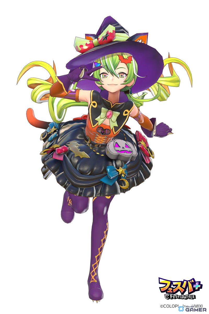 「フェスバ+」新イベント「不屈の征服者」開催!ハロウィン風ウェアをまとったヴィヴィ(CV:石上静香)が登場の画像