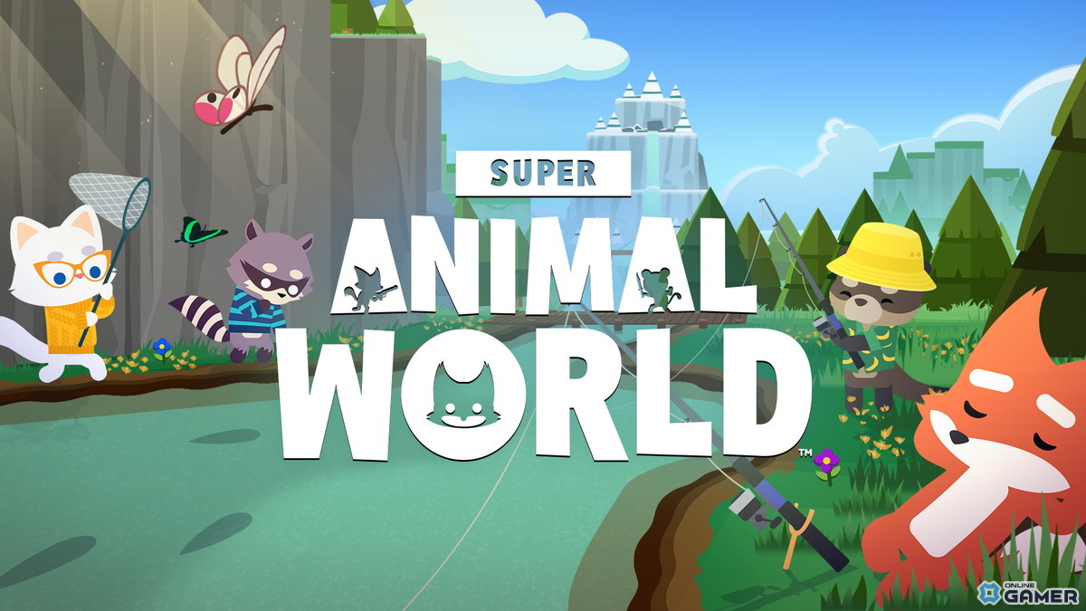釣りや虫取りも楽しめる!「Super Animal Royale」最大の無料拡張「Super Animal World」12月9日配信への画像
