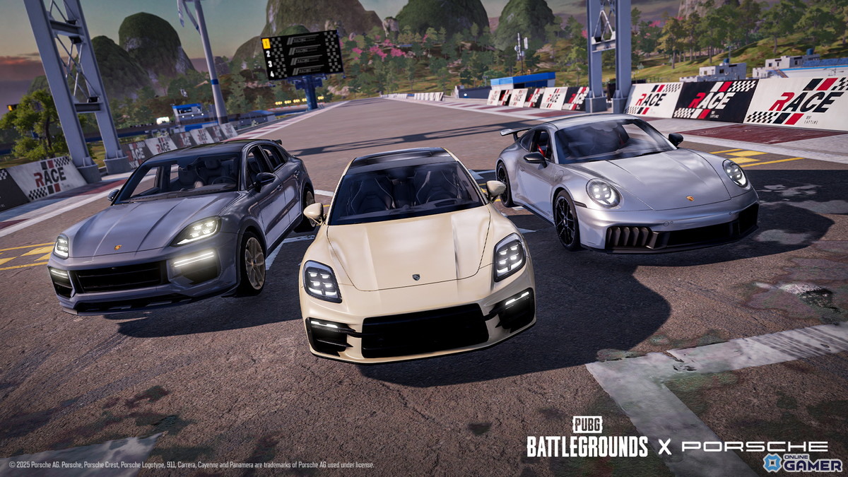「PUBG: BATTLEGROUNDS」アップデート38.2実施!ポルシェコラボで新車両スキン3種登場の画像