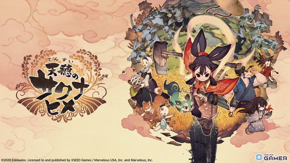 「サクナヒメ」新作スマホ・PCゲーム登場！事前登録特典で“米菓詰め合わせ”や“桃屋セット”が当たるの画像