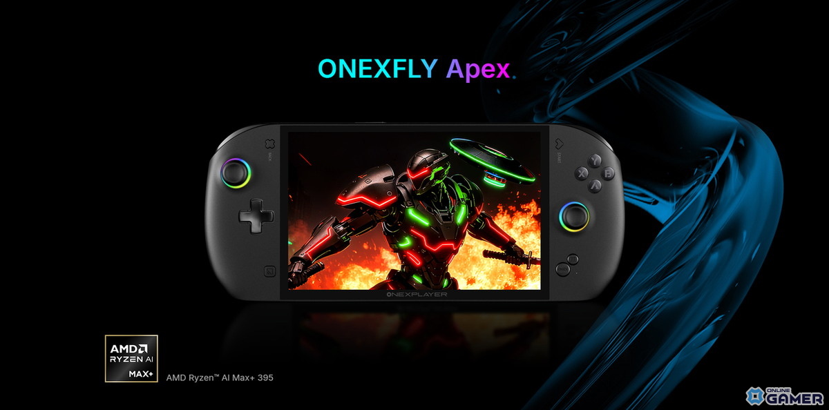 ONEXPLAYER、水冷対応8インチゲーミングPC「ONEXFLY APEX」を発表の画像
