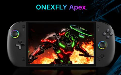 ONEXPLAYER、水冷対応8インチゲーミングPC「ONEXFLY APEX」を発表