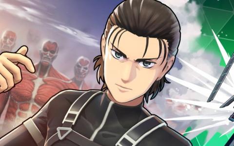 「フェスバ+」×「進撃の巨人」第2弾コラボ開催決定!エレン(CV:梶裕貴)が新ヒーローとして参戦