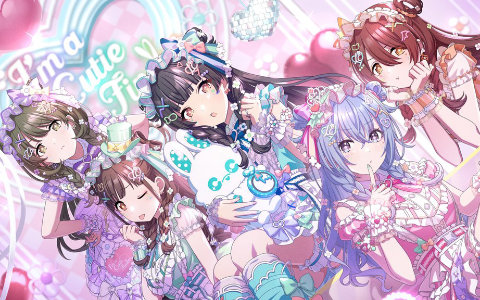 「シャニソン」に新ユニット「I'm a Cutie Finder」誕生!冬優子・智代子・甜花・にちか・羽那の5人が集結