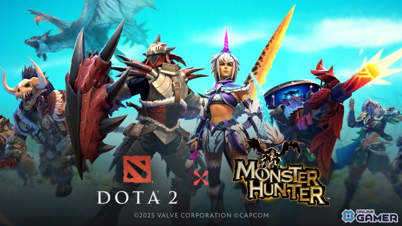 「Dota 2」が「モンスターハンター」とコラボ!狩猟シーズン開幕の画像