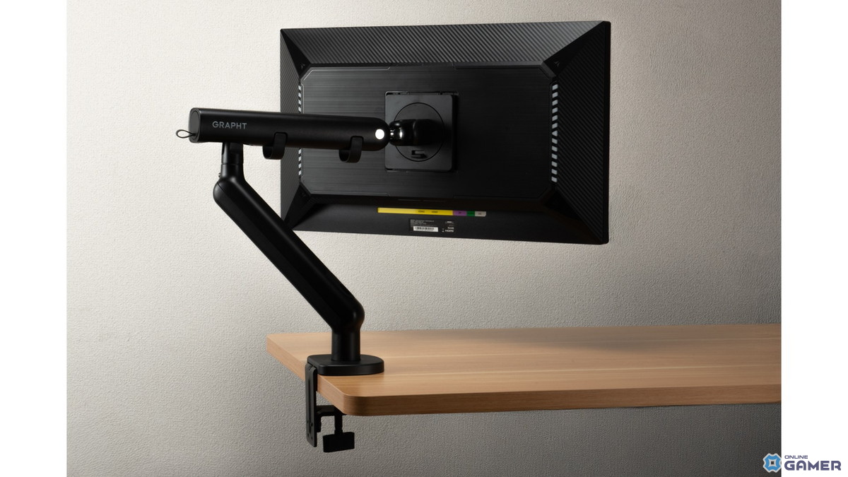 GRAPHT、滑らかな動作を実現するモニターアーム「Aero M9TQ/M9C」を発表の画像