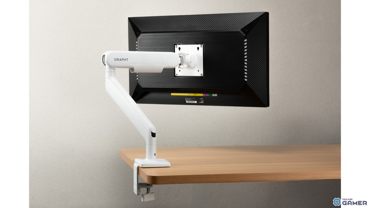 GRAPHT、滑らかな動作を実現するモニターアーム「Aero M9TQ/M9C」を発表の画像