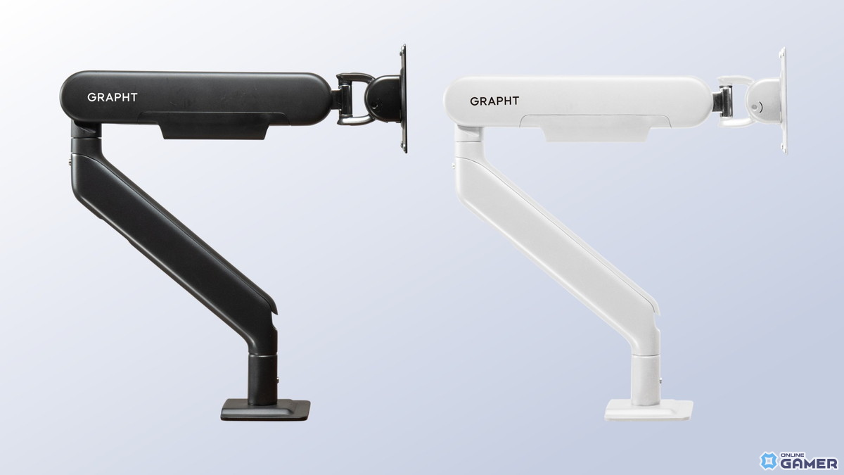 GRAPHT、滑らかな動作を実現するモニターアーム「Aero M9TQ/M9C」を発表の画像