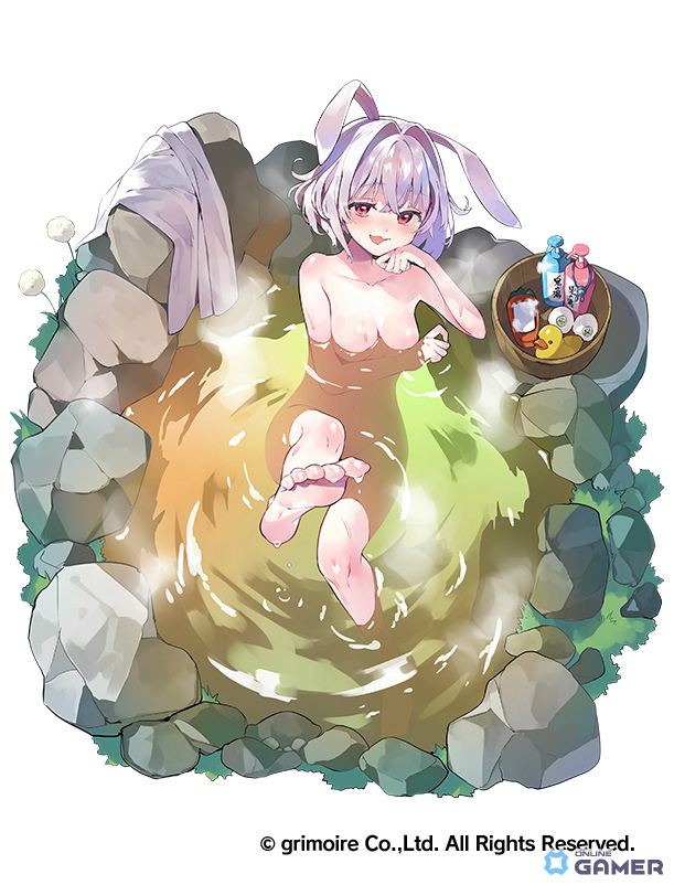 「ブレ×ブレ」高尾奏音さん演じるSS魔剣「神兎カルバノグ」に湯煙魔装が登場!製造フェス「魔剣少女の風呂ライフ」開催の画像