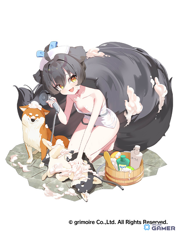 「ブレ×ブレ」高尾奏音さん演じるSS魔剣「神兎カルバノグ」に湯煙魔装が登場!製造フェス「魔剣少女の風呂ライフ」開催の画像