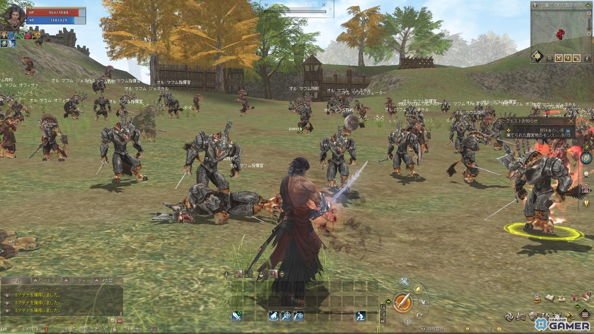 「リネージュ2」身軽な動きから放たれる範囲の広いスキル、ド派手な演出が癖になる新クラス・クロウの先行体験会をレポート!の画像