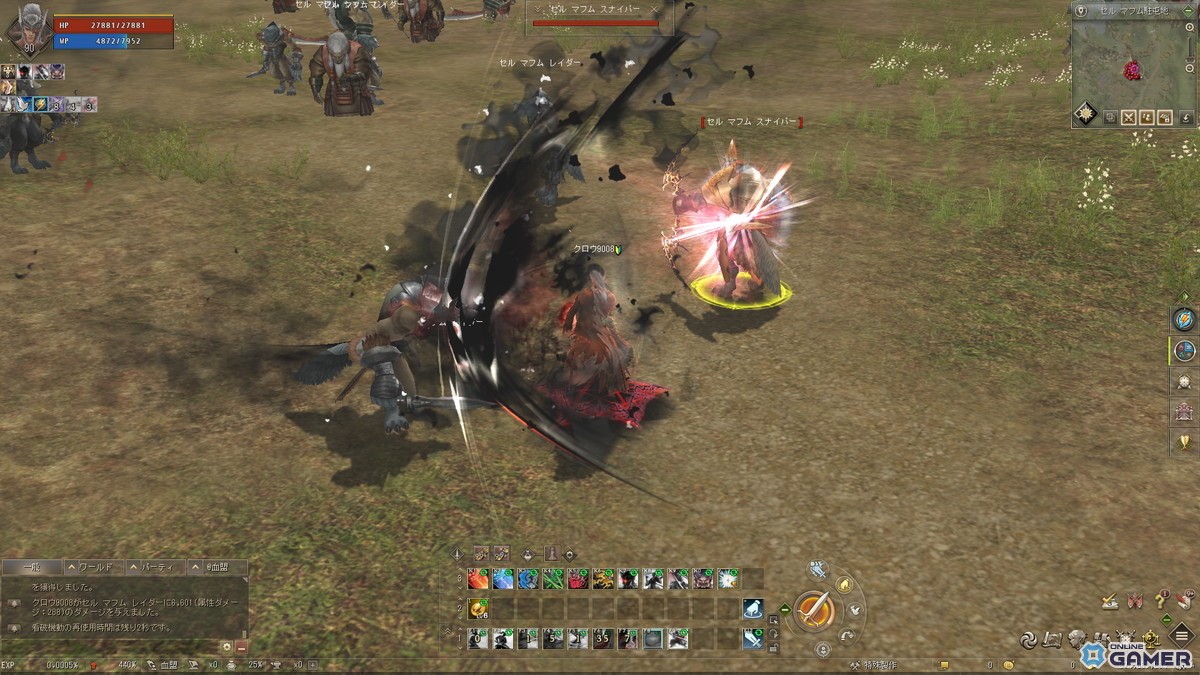 「リネージュ2」身軽な動きから放たれる範囲の広いスキル、ド派手な演出が癖になる新クラス・クロウの先行体験会をレポート!の画像