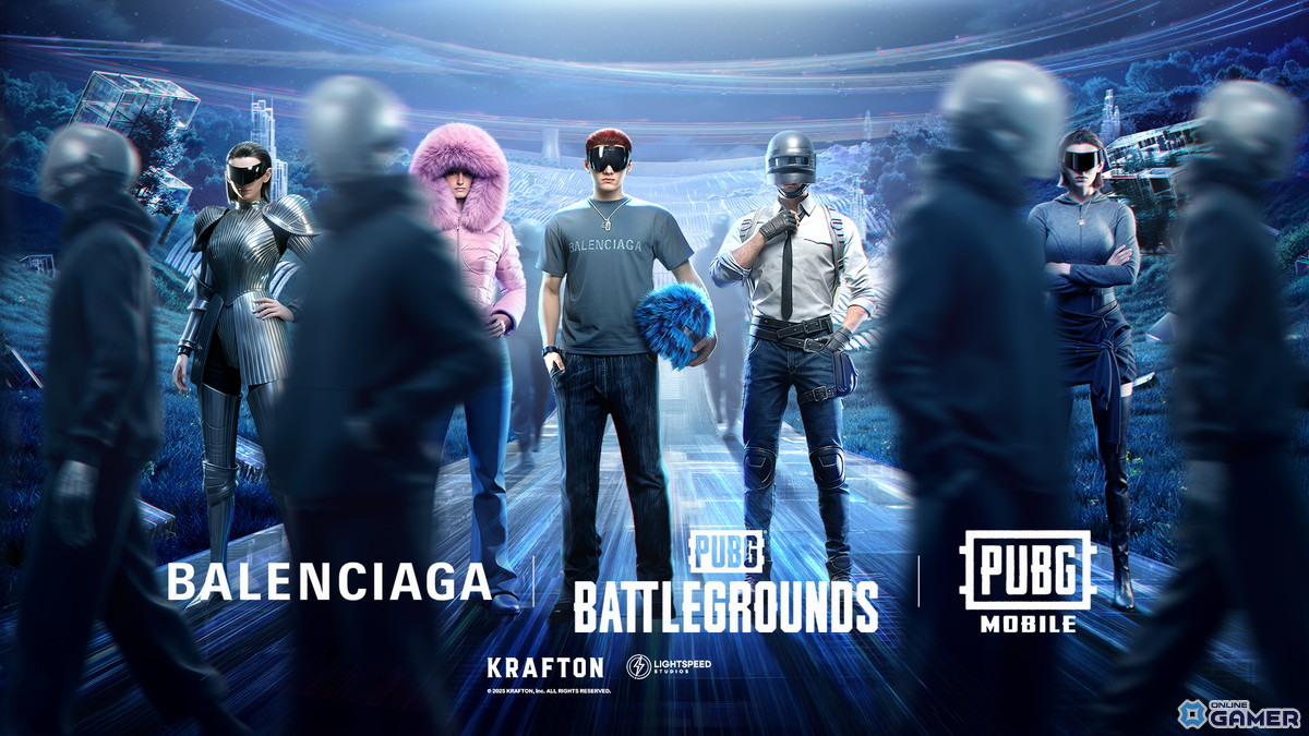 「PUBG」「PUBG MOBILE」×「BALENCIAGA」コラボ発表！ゲームとハイファッションが融合の画像
